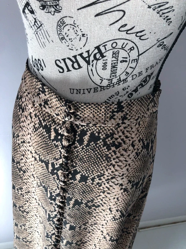 🖤 Falda larga con estampado de piel de serpiente – Zara – Talla XS – Muy buen estado – photo 12
